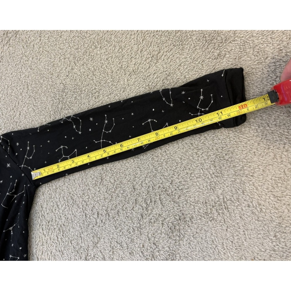Kyte Baby Kids 5T Black Constellation Bamboo Long Sleeve Pajama Top Unisex Soft - Picture 5 of 8